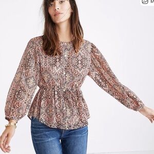 Madewell Kaleidoscope Top